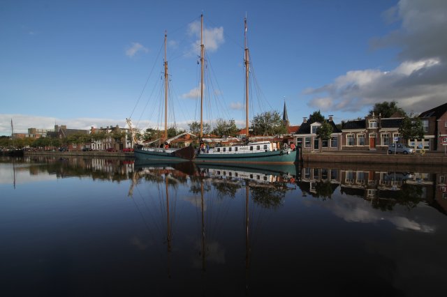 het schip in Franeker