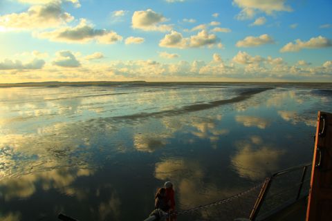 Droogvallen op het Wad — foto 8